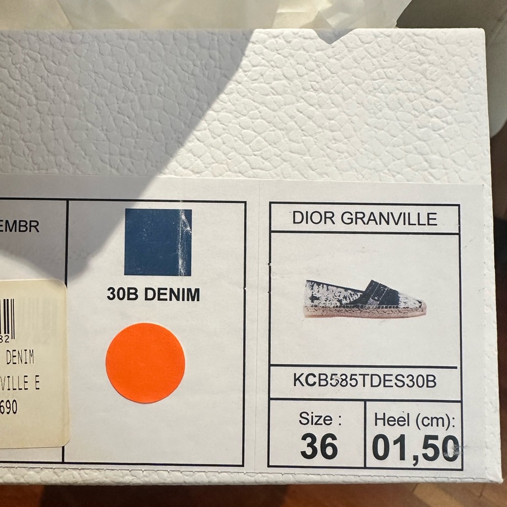 New Authentic Christian Dior Espadrilles - Picture 10 of 10